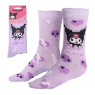 Hello Kitty Kuromi Purple lange Erwachsene Socken 36/43