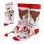 Gremlins White  Erwachsene lange Socken 36/43