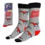 Harley Quinn Grey Erwachsenen Langsocken 36/43