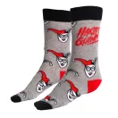 Harley Quinn Grey Erwachsenen Langsocken 36/43