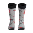 Harley Quinn Grey Erwachsenen Langsocken 36/43