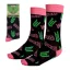 Wicked Colorful Erwachsene lange Socken 36/43