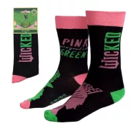 Wicked Ombre lange Socken für Erwachsene 36/43