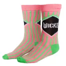 Wicked Pink Erwachsene lange Socken Größe 36/43