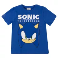   Sonic the Hedgehog Blue Head Kinder kurzärmeliges T-Shirt, Oberteil 6 - 12 Jahre / 116 - 152 cm
