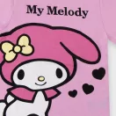 Hello Kitty My Melody Pink Kinder Kurzarm T-Shirt, Oberteil 6 - 12 Jahre / 116 - 152 cm