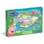 Peppa Wutz Reading interaktives 24-teiliges Puzzle Clementoni