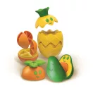 Farbe Think Play Obststapel-Spielzeug für Babys Clementoni