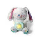 Hase White Plüsch Nachtlicht, Projektor Clementoni