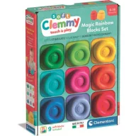 Farbe Clemmy weiches Bauklotz-Set 9 tlg. Clementoni