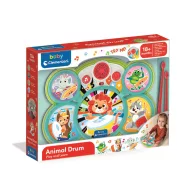 Tiere Animal Farbiges Baby-Schlagzeug Clementoni
