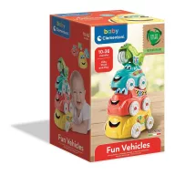 Fahrzeug Fun Baby-Bausteine 4 Stk. Clementoni