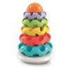 Farbe Stacking Rings 5-teiliges Pyramiden-Bauspiel Clementoni