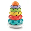 Farbe Stacking Rings 5-teiliges Pyramiden-Bauspiel Clementoni