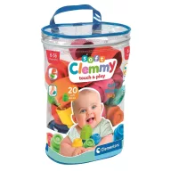 Farbe Clemmy Weiche Bausteine 20 tlg. Clementoni