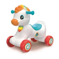   Farbe Rainbow Rider Interaktives Schaukelpferd 3 in 1 Clementoni