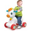 Farbe Rainbow Rider Interaktives Schaukelpferd 3 in 1 Clementoni