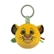   Disney Der König der Löwen Plüschballfigur, Babyrassel Clementoni