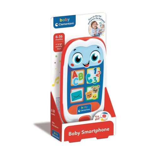 Farbe Menu Mein erstes Smartphone Babyspielzeug Clementoni