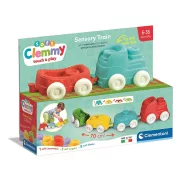   Farbe Clemmy fertigkeitentwickelnder sensorischer Zug Clementoni