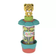   Farbe Clemmy Garden Leopard weiches Baustein-Set 7 Stk Clementoni