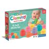 Farbe Clemmy 10-teilige weiche Bausteinset Clementoni