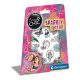 Crazy Chic Sparkly Glitzer-Tattoo Clementoni