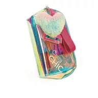   Crazy Chic Holographic Schminkset in Kosmetiktasche Clementoni