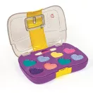 Crazy Chic Yellow Mini-Kosmetiktasche Clementoni
