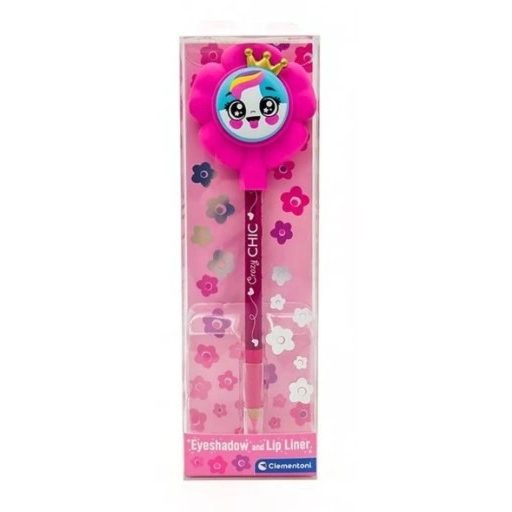 Crazy Chic Pink Lidschatten- und Lippenkonturenstift Clementoni