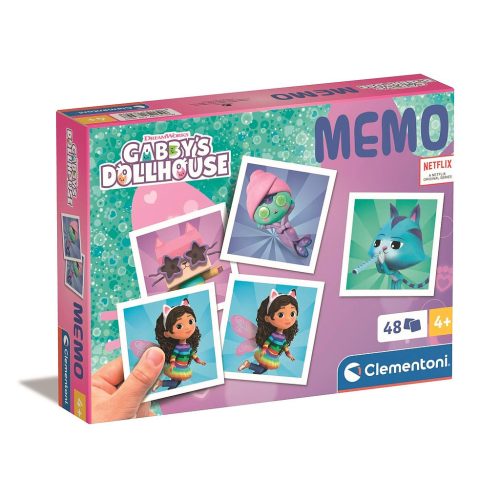 Gabby's Dollhouse Fairy 48-teiliges Memory-Spiel Clementoni