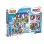 Sonic the Hedgehog Characters 4 in 1 Spielesammlung Clementoni