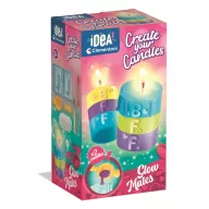 Farbe Glow Mates BFF Kerzenherstellungsset Clementoni