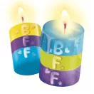 Farbe Glow Mates BFF Kerzenherstellungsset Clementoni