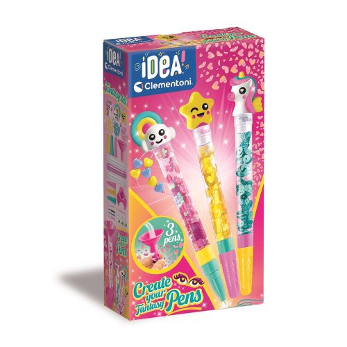 Farbe Fantasy Federherstellung-Set Clementoni