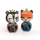 Crazy Chic Lovely Tigers Glitzernagellackset Clementoni