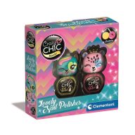 Crazy Chic Lovely Bears glitzer Nagellack-Set Clementoni