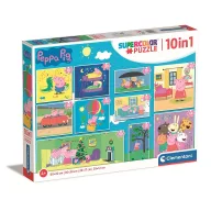 Peppa Wutz Life 10 in 1 Puzzle Clementoni