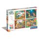 Disney Winnie Puuh Fun Days Forever 4-in-1 Puzzle Clementoni