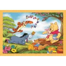 Disney Winnie Puuh Fun Days Forever 4-in-1 Puzzle Clementoni