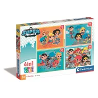   Justice League Mini-mates DC Super Heroes 4-in-1 Puzzle Clementoni