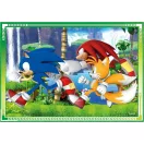 Sonic the Hedgehog Save the Day 4-in-1 Puzzle Clementoni