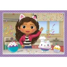 Gabby's Dollhouse Activities 4 in 1 Puzzle Clementoni