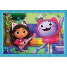 Gabby's Dollhouse Activities 4 in 1 Puzzle Clementoni