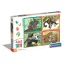 Tiere Baby Cuddles 4 in 1 Puzzle Clementoni