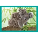Tiere Baby Cuddles 4 in 1 Puzzle Clementoni