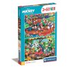 Disney Mickey  Orchestra 2x60-teiliges Puzzle Clementoni