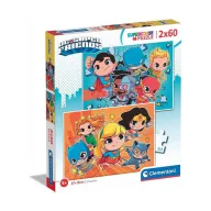   Justice League Mini Friends DC Superhelden 2x60 Stk. Puzzle Clementoni