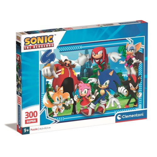 Sonic the Hedgehog Crew 300-teiliges Puzzle Clementoni