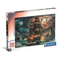 Pirat Haunted Seas 300-teiliges Schiffs-Puzzle Clementoni